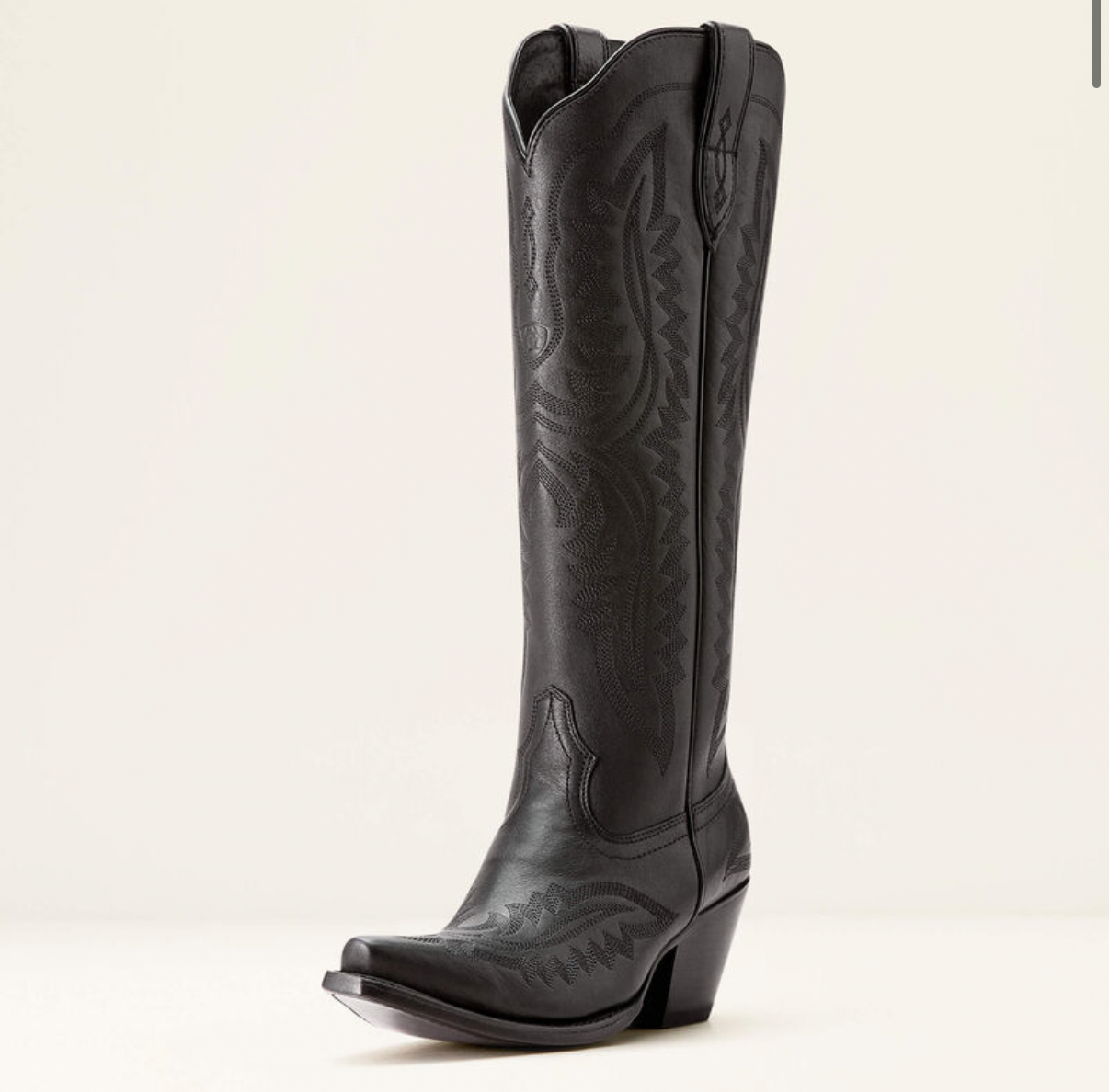 Ariat Casanova X Toe Western Boots dam boots obsidian svart