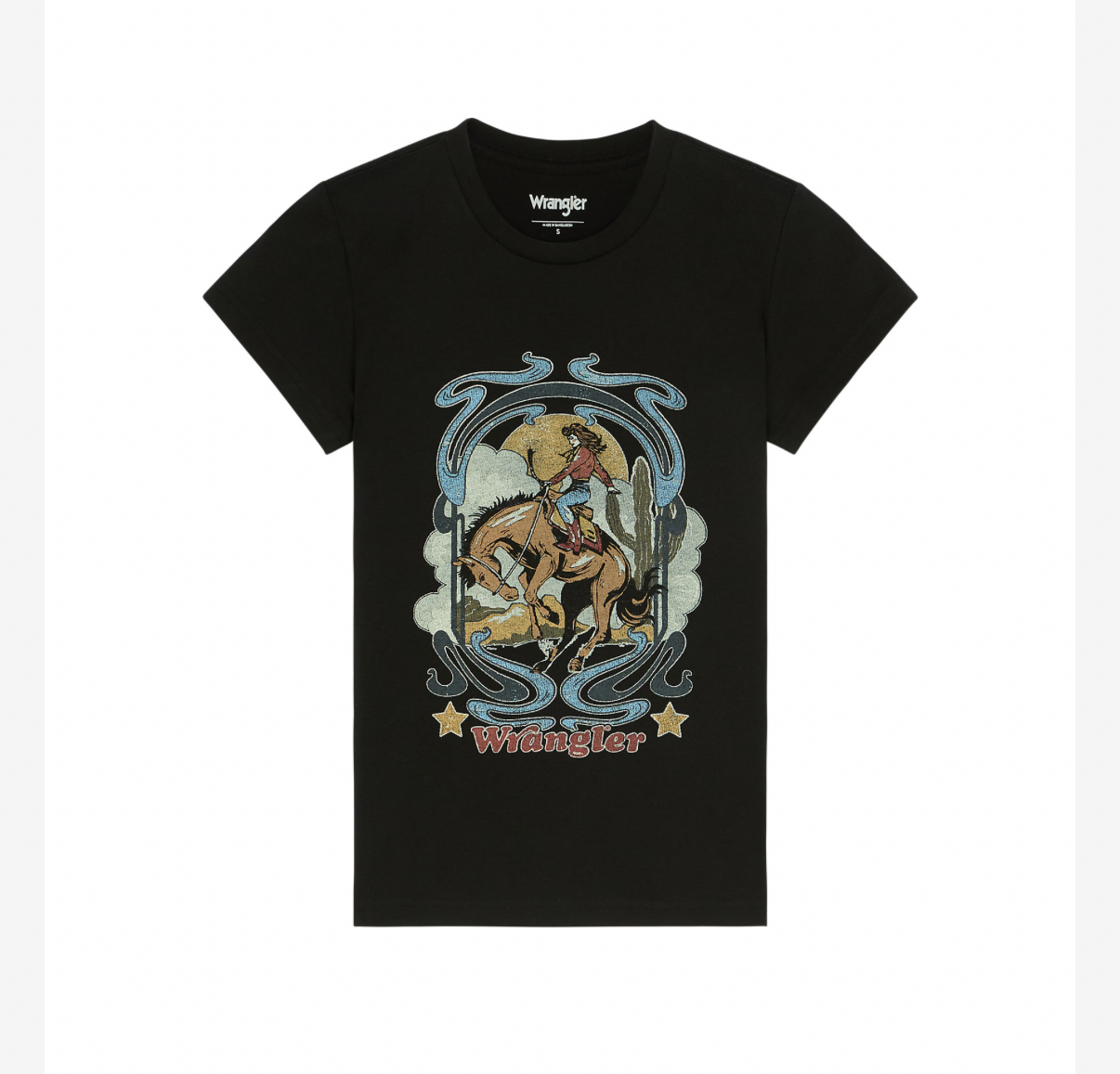 Wrangler cowgirl T-shirts dam strlk