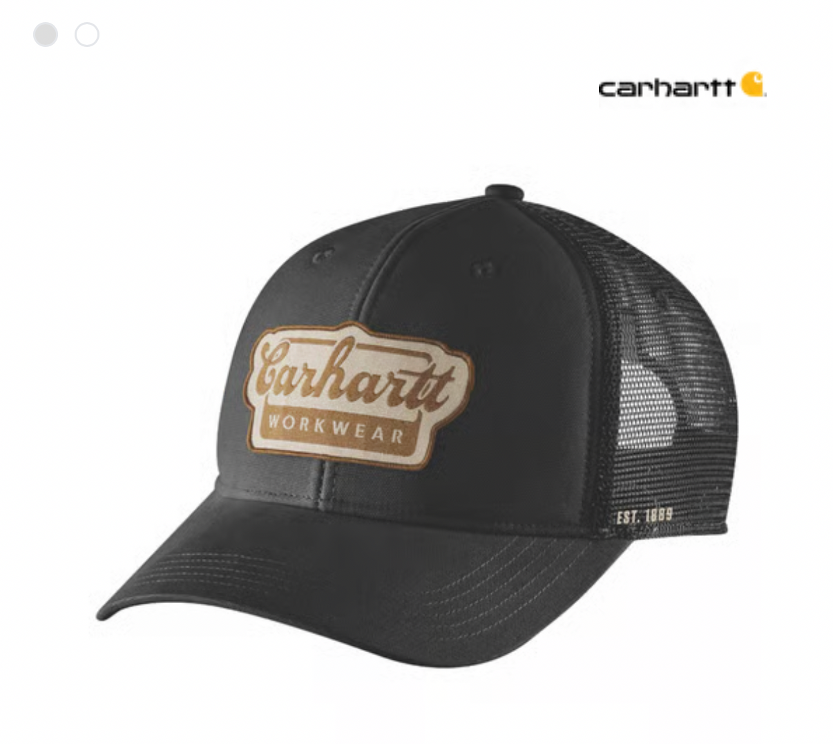 Carhartt trucker Carhartt Oakland Rooted in Traditions cap svart