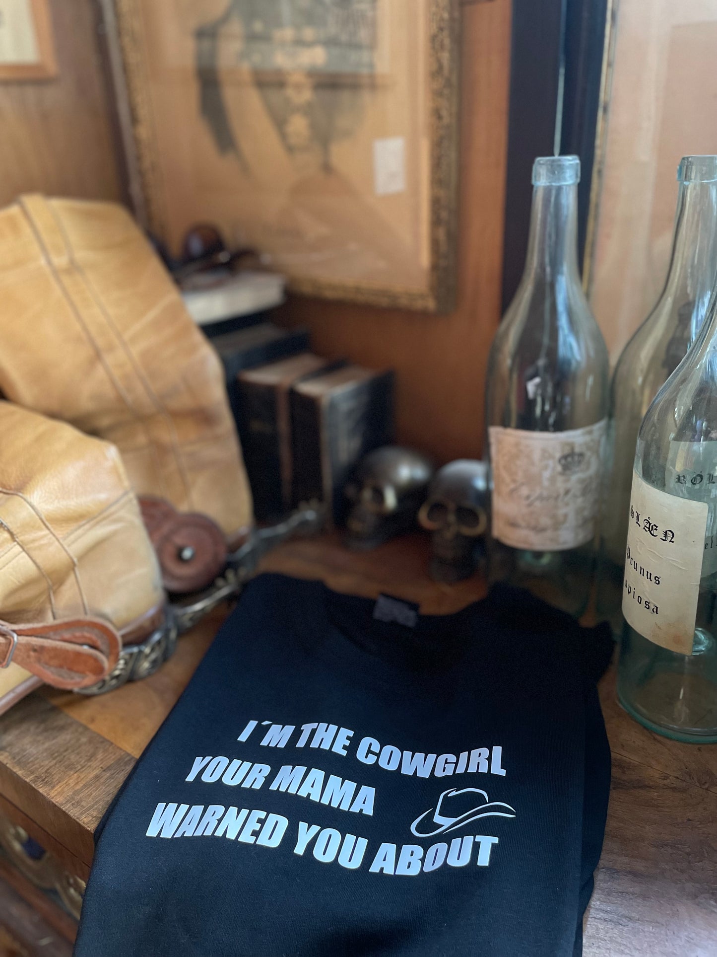 Rebell cowgirl tshirt unisex