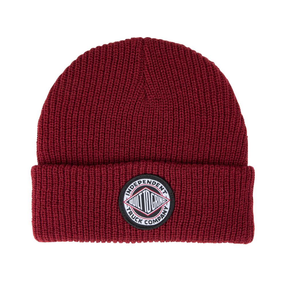 Independent mössa Summit Beanie vinröd