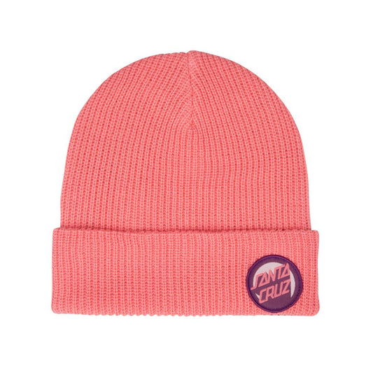 Santa Cruz Beanie Classic Label rosa mössa