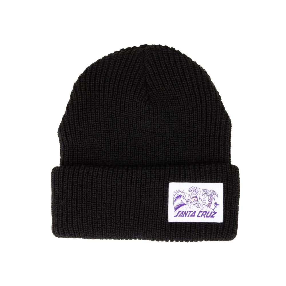 Santa Cruz Beanie Classic Label svart mössa