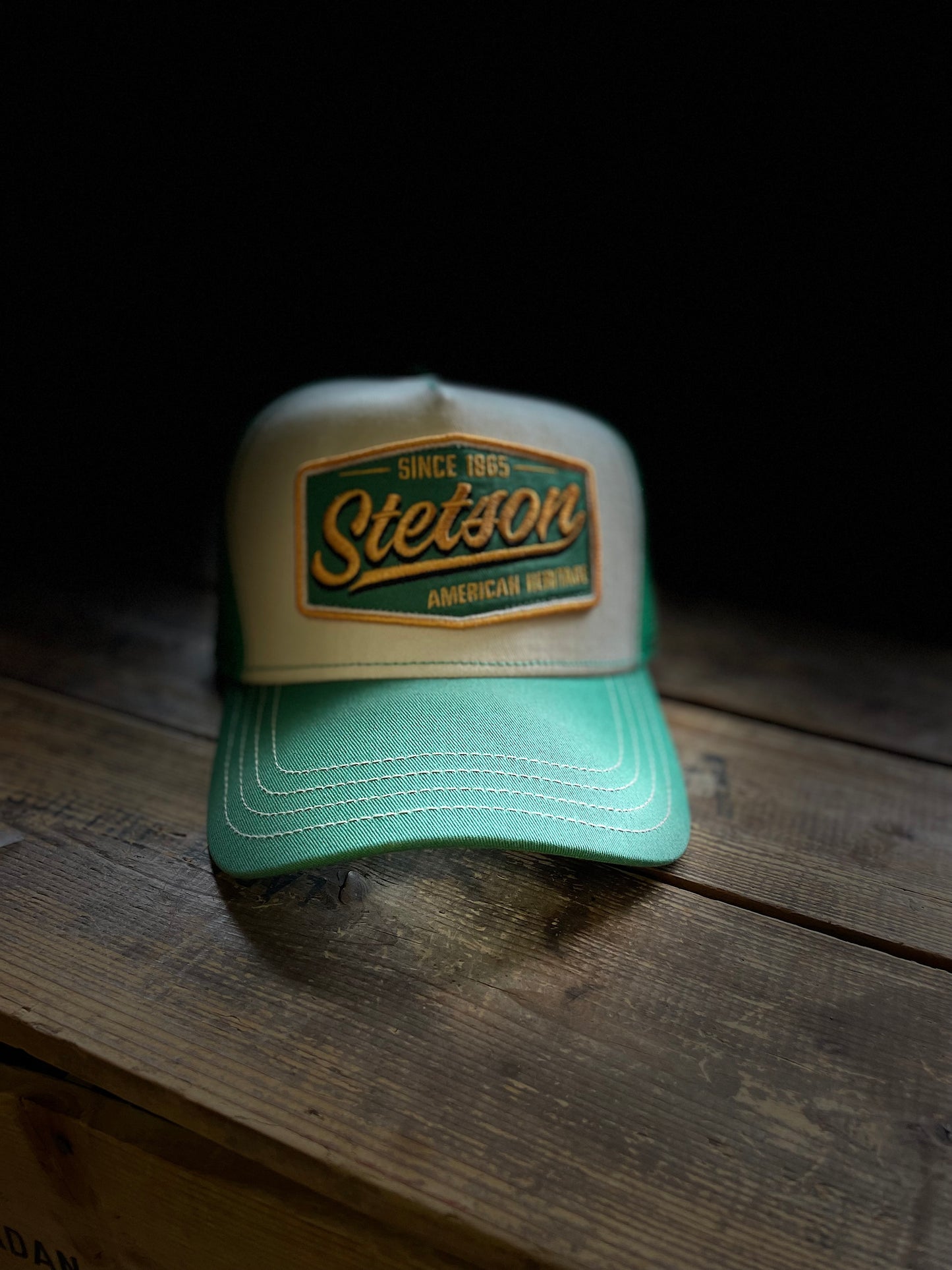 Stetson - Truckerkeps turkos