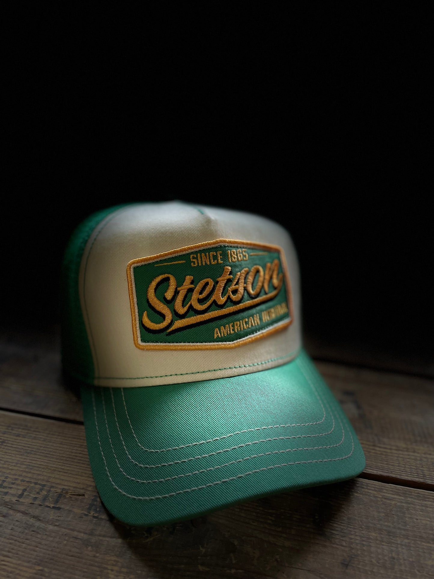 Stetson - Truckerkeps turkos