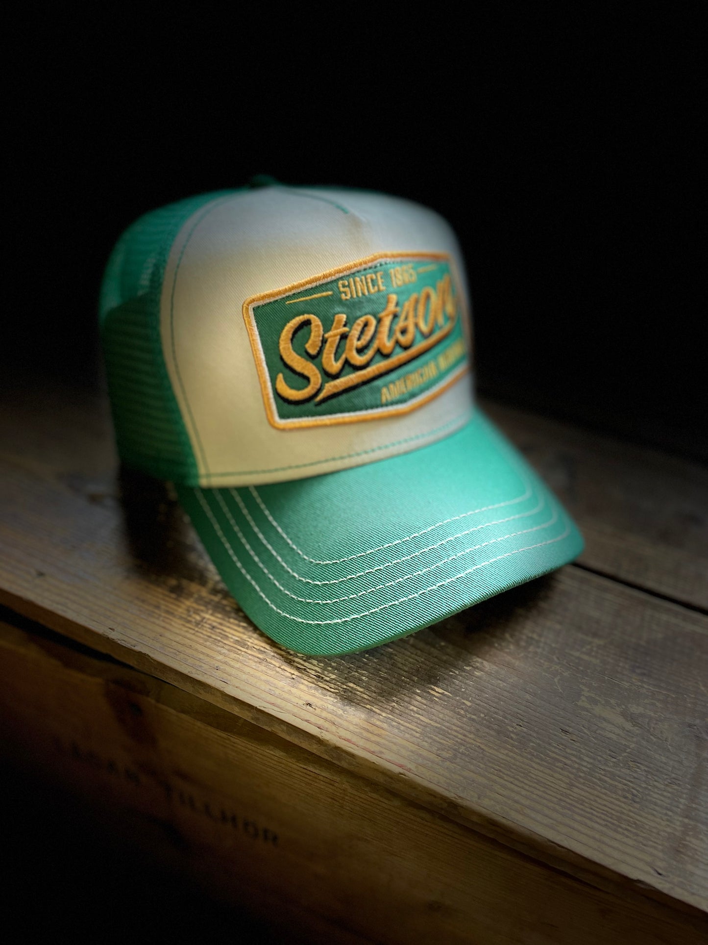 Stetson - Truckerkeps turkos