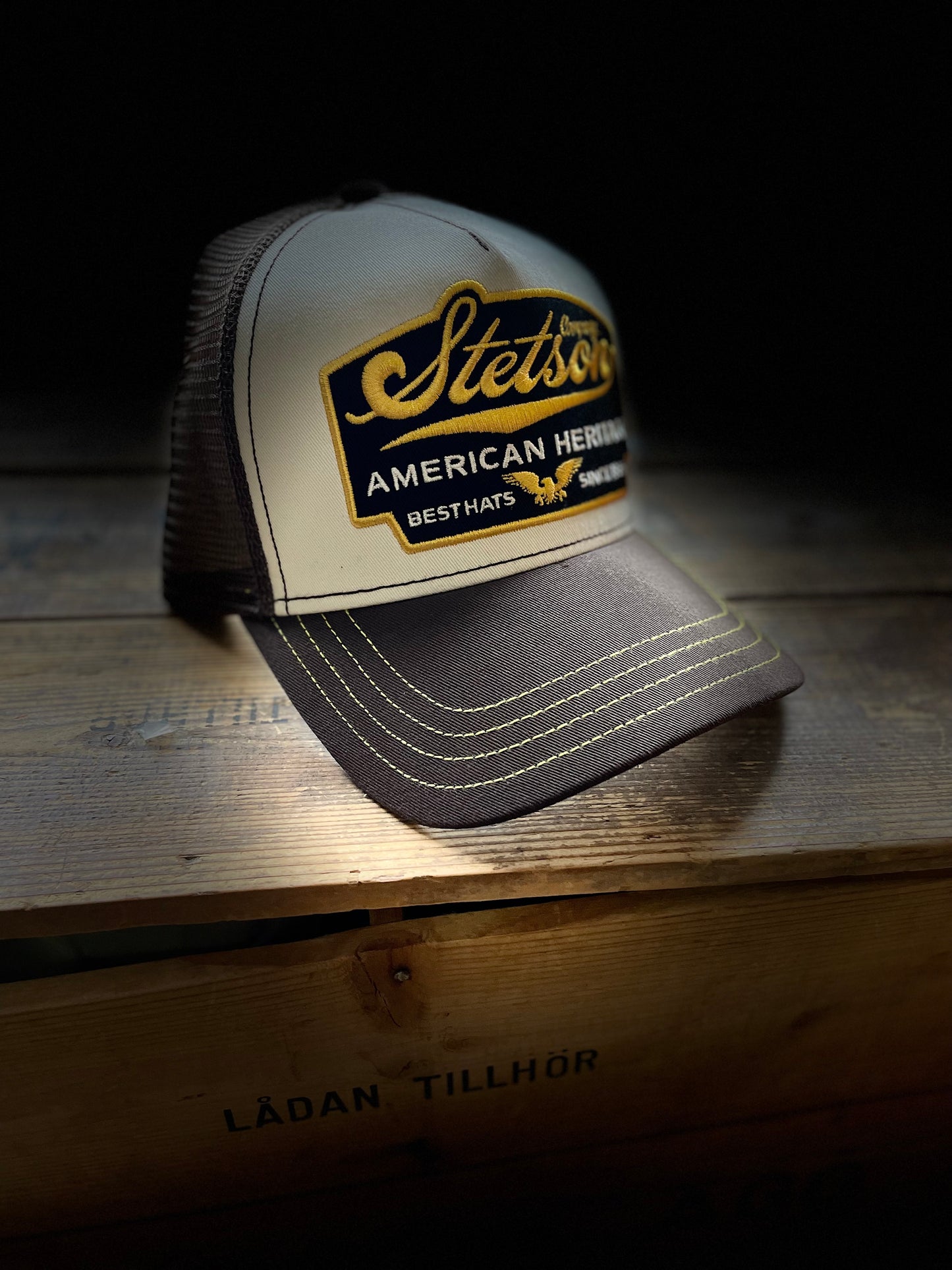 Stetson Trucker Keps American Heritage brown