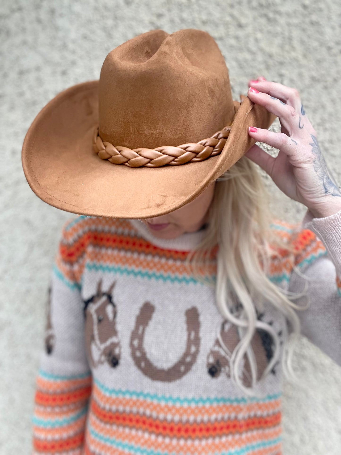 Rebell hatt brun filt hatt tjockare hårdare hatt brun