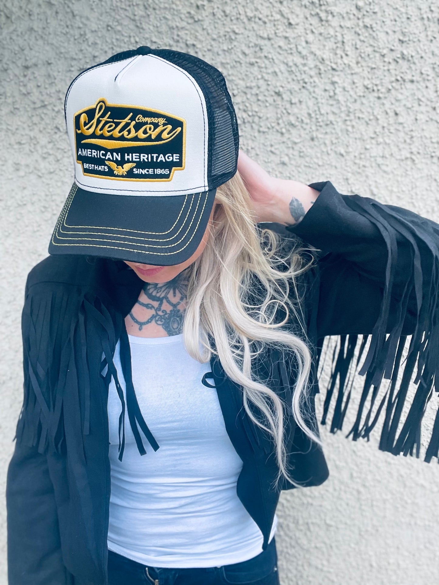 Stetson Trucker Keps American Heritage Black