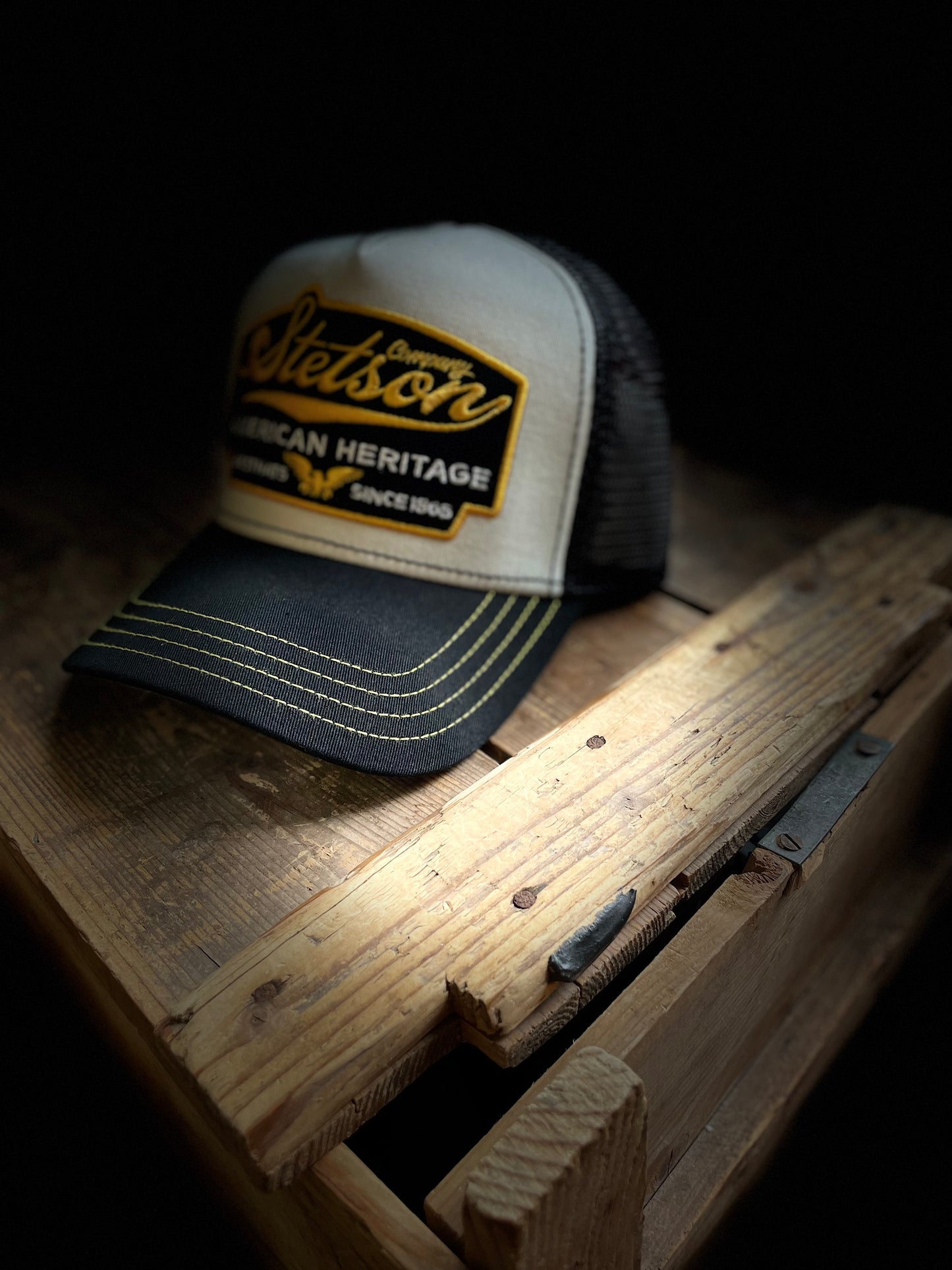 Stetson Trucker Keps American Heritage Black