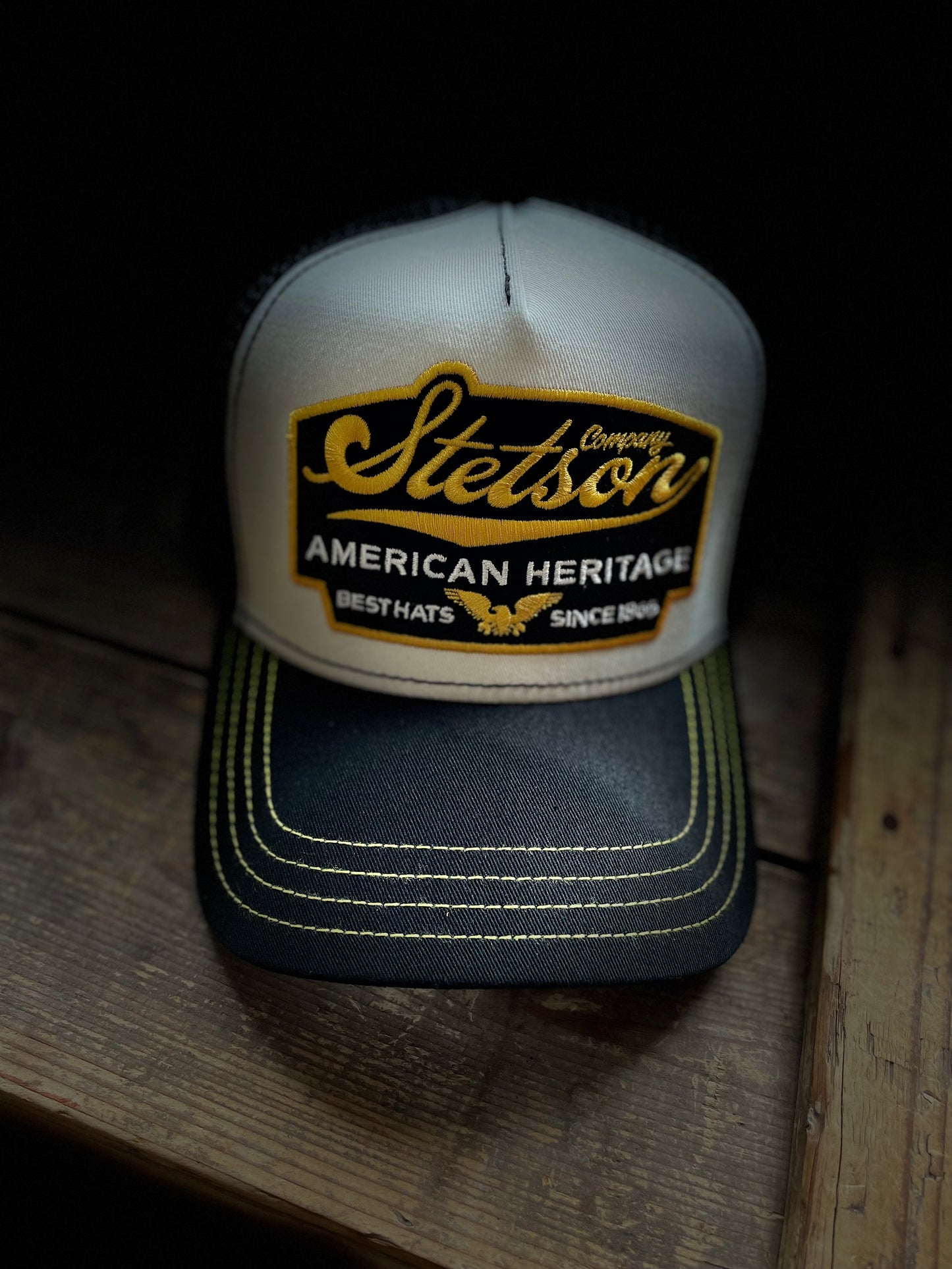 Stetson Trucker Keps American Heritage Black