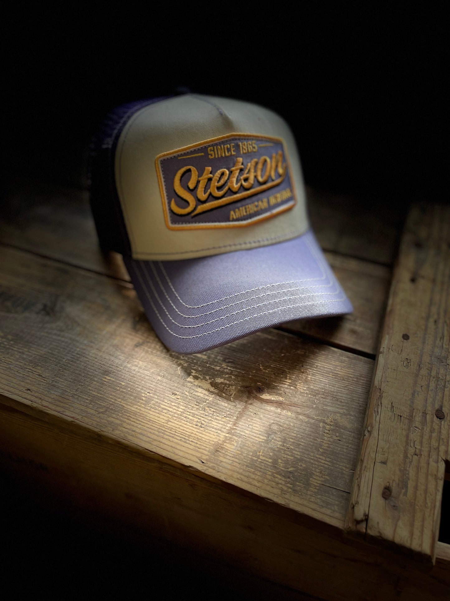 Stetson - Truckerkeps lila