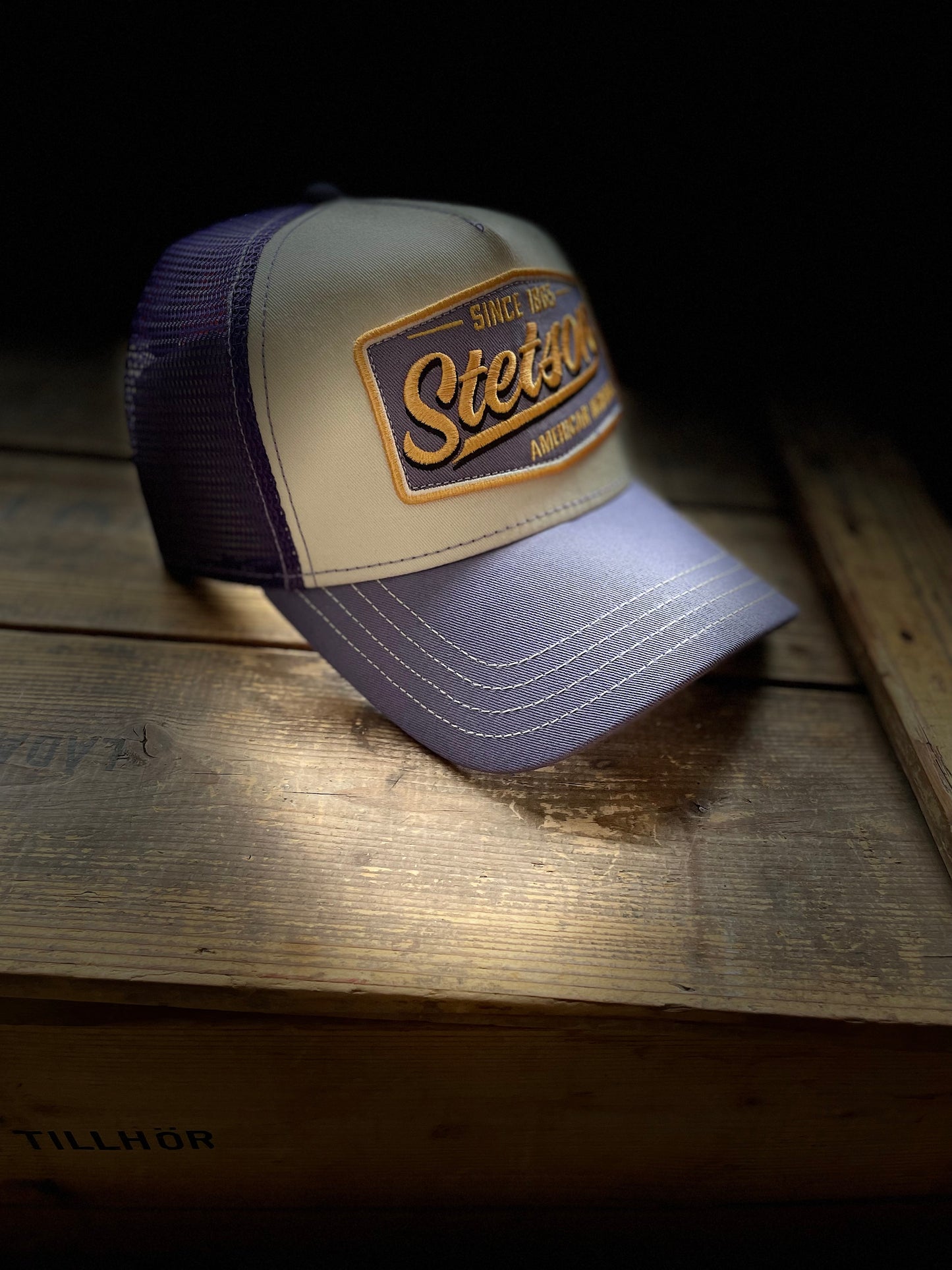 Stetson - Truckerkeps lila