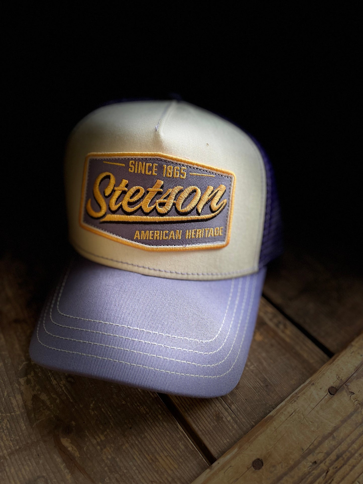 Stetson - Truckerkeps lila