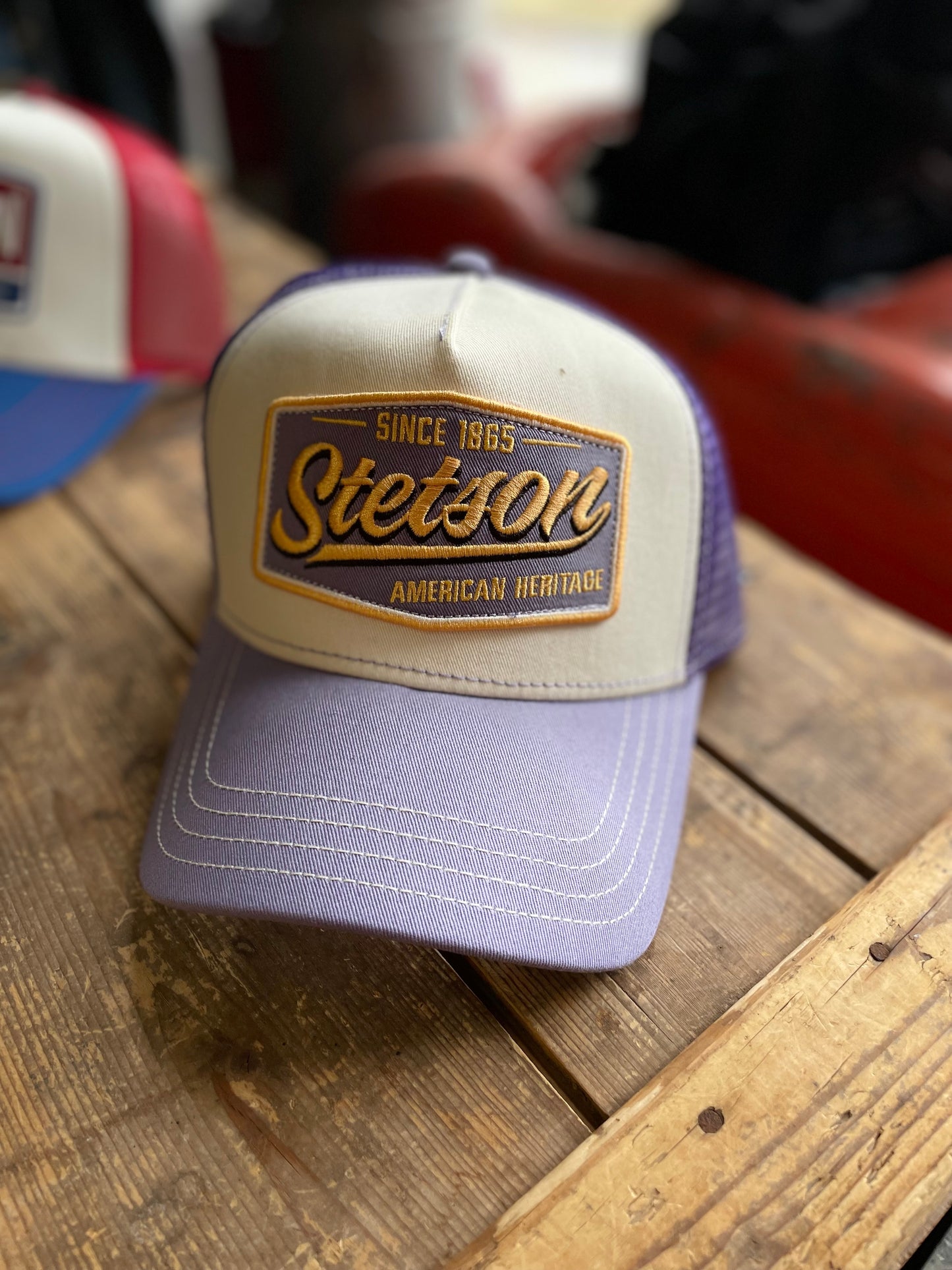 Stetson - Truckerkeps lila