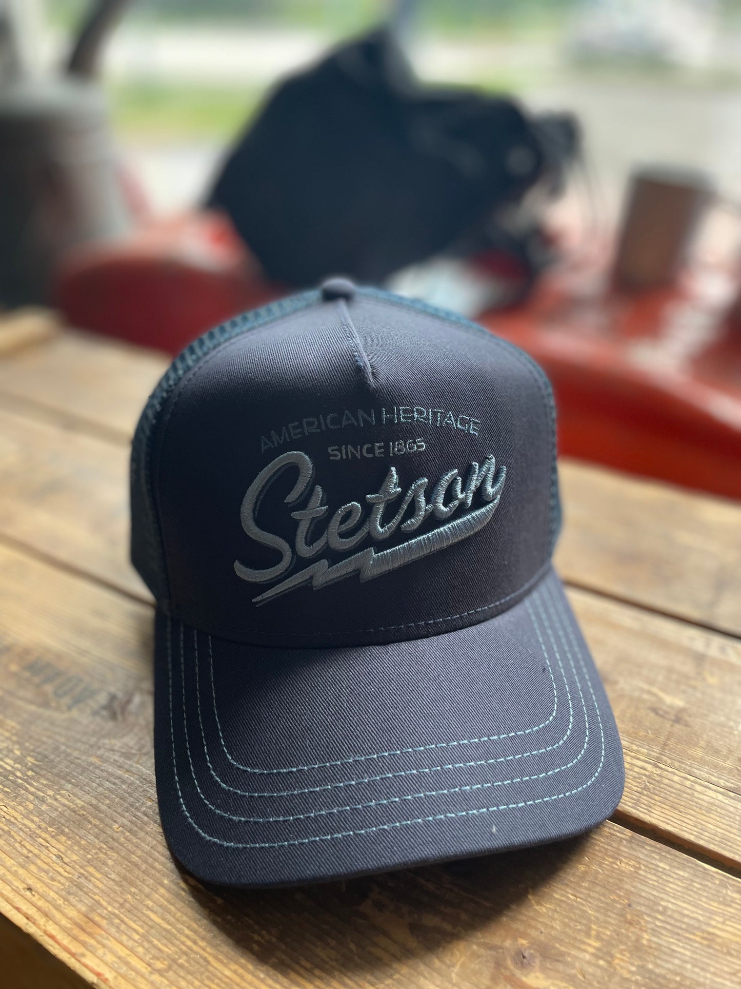 Stetson Trucker Keps American Heritage mörk blå