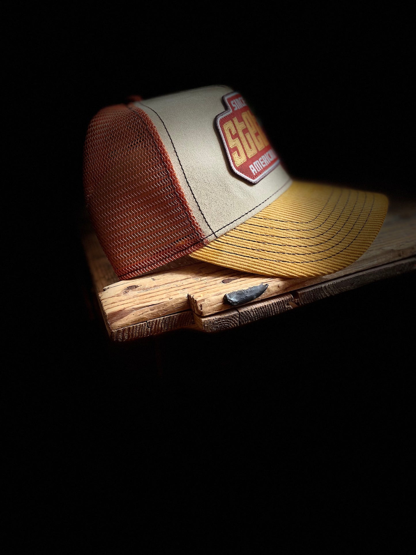 Stetson Trucker Keps American Heritage yellow Manchester