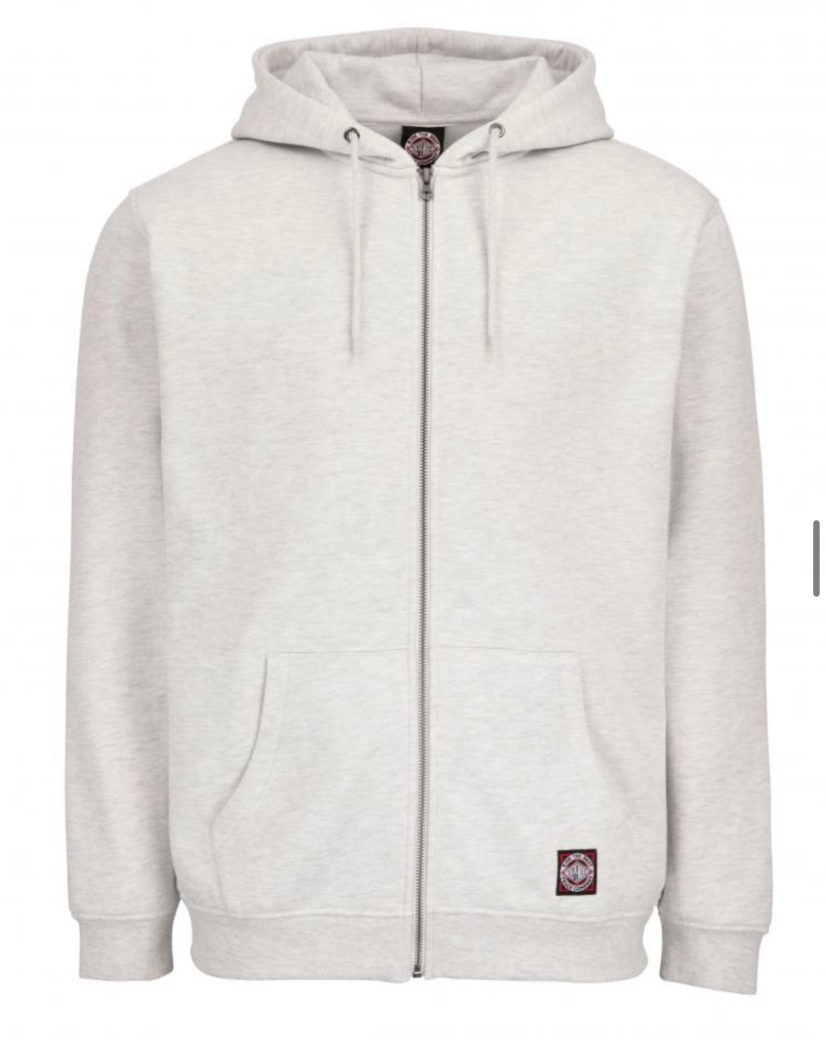 Independent Tjocktröja huva med dragkedja tunr n burn grå unisex