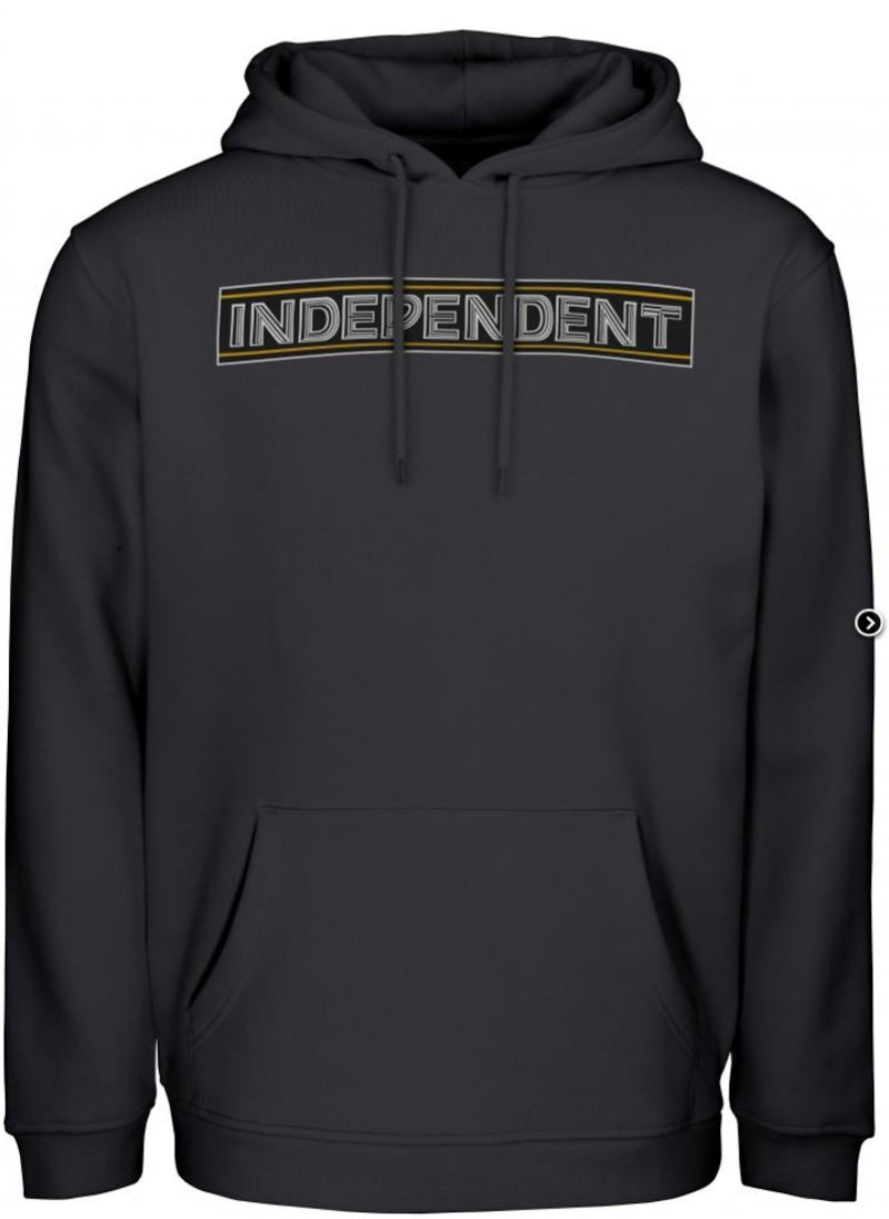 Independent Tjocktröja bc Robbin svart luva svart unisex