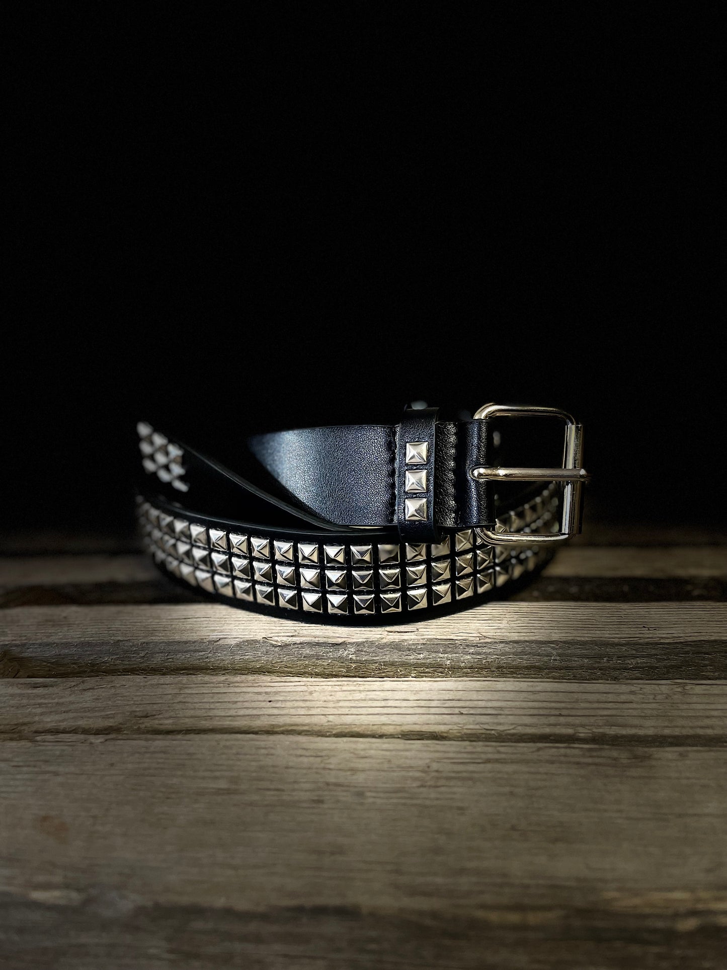 Rebell cowboy nitskärp skärp 3 rader smalare