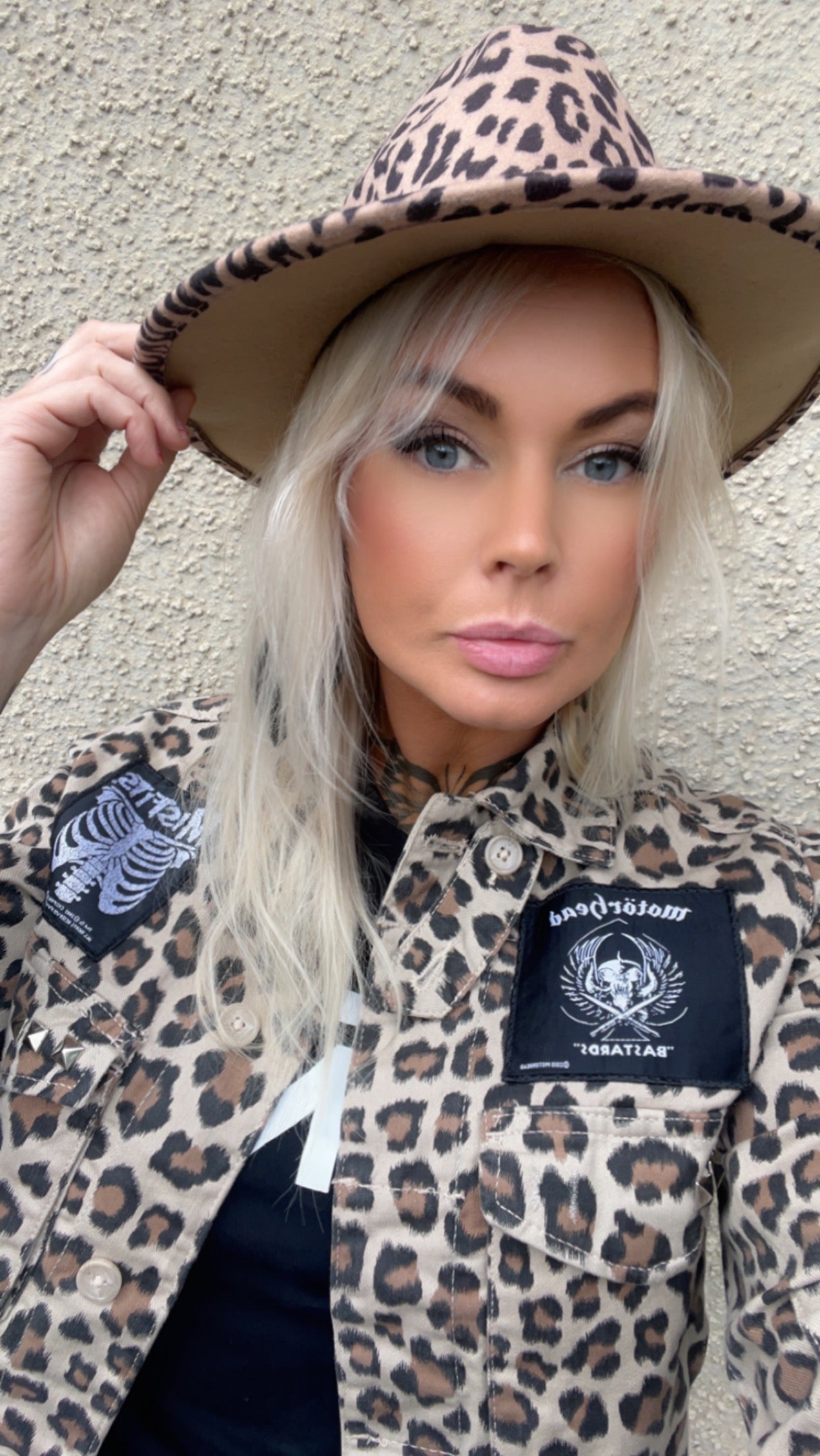 rebell hatt Leopard unisex