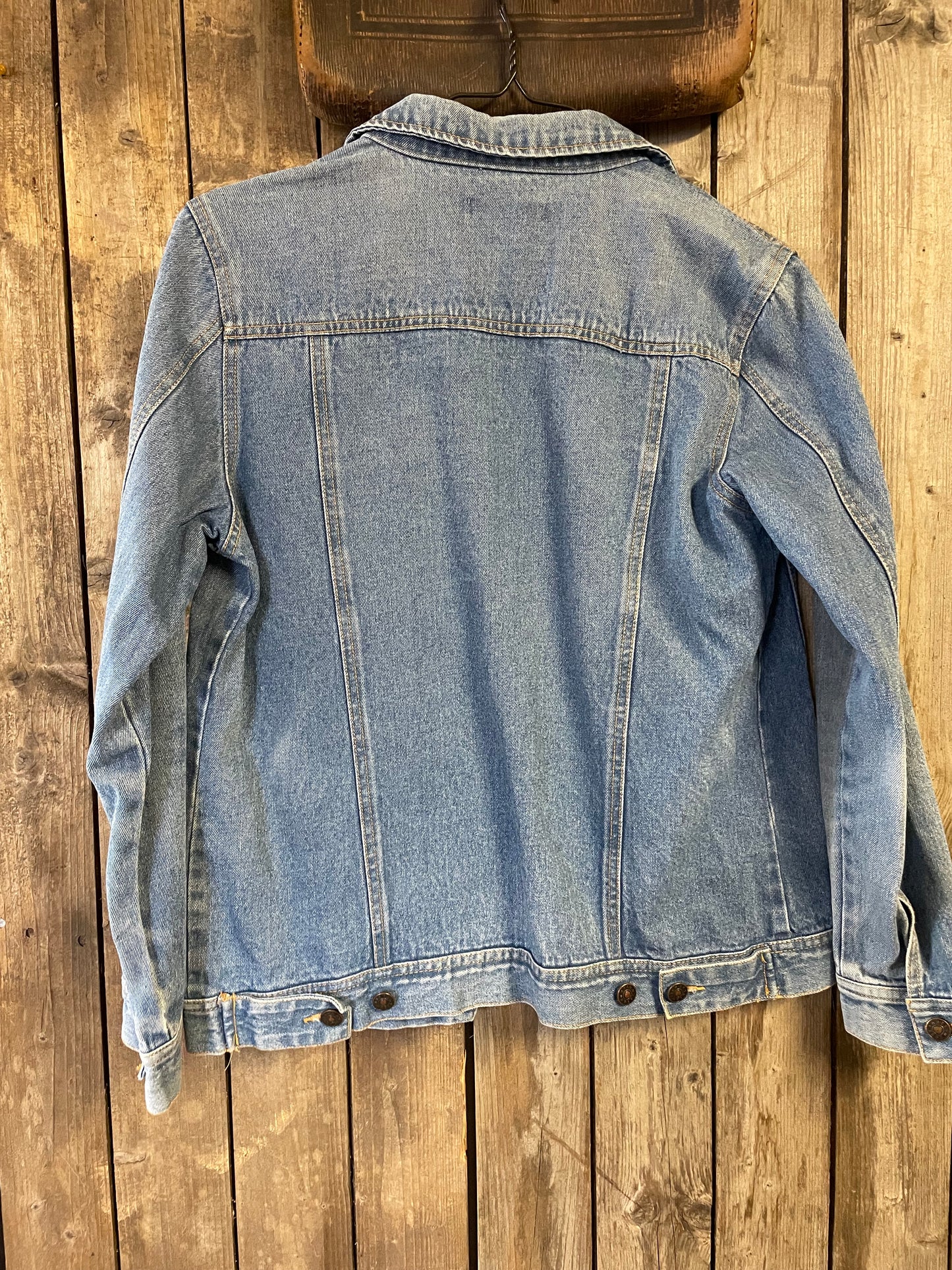 Vintage jeansjacka ljus medium