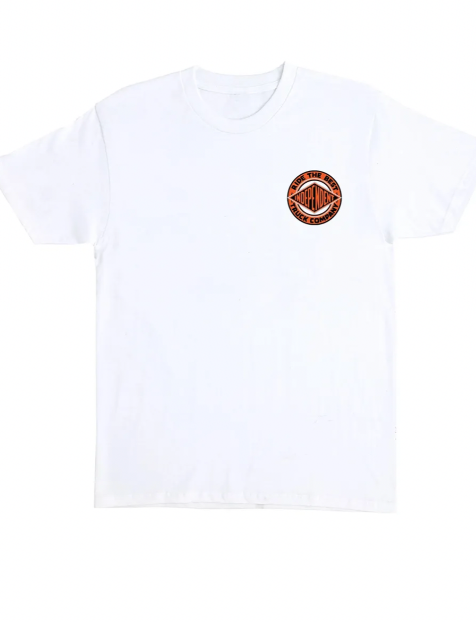Independent Tshirt btg summit vit unisex