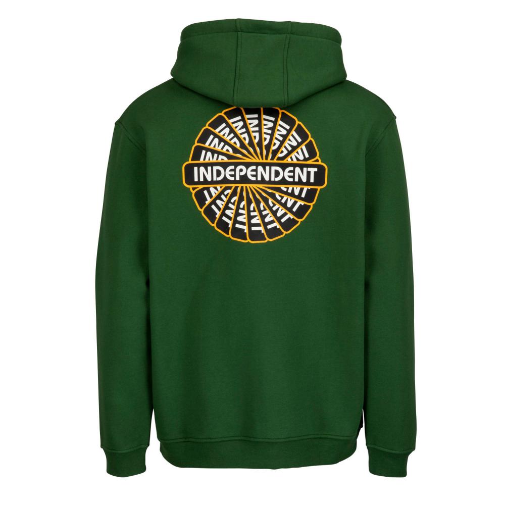 Independent Tjocktröja Groundwork Revolve Hood Grön unisex
