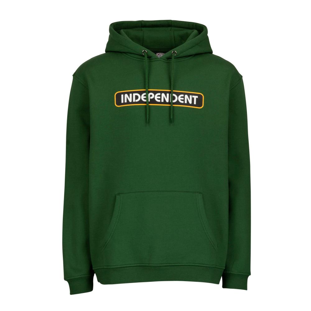 Independent Tjocktröja Groundwork Revolve Hood Grön unisex