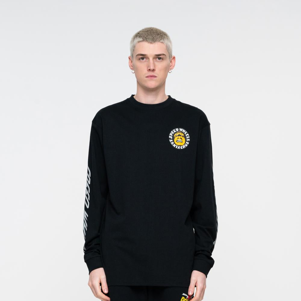 Santa Cruz långärmad SW Eagle L/S T-Shirt Black unisex