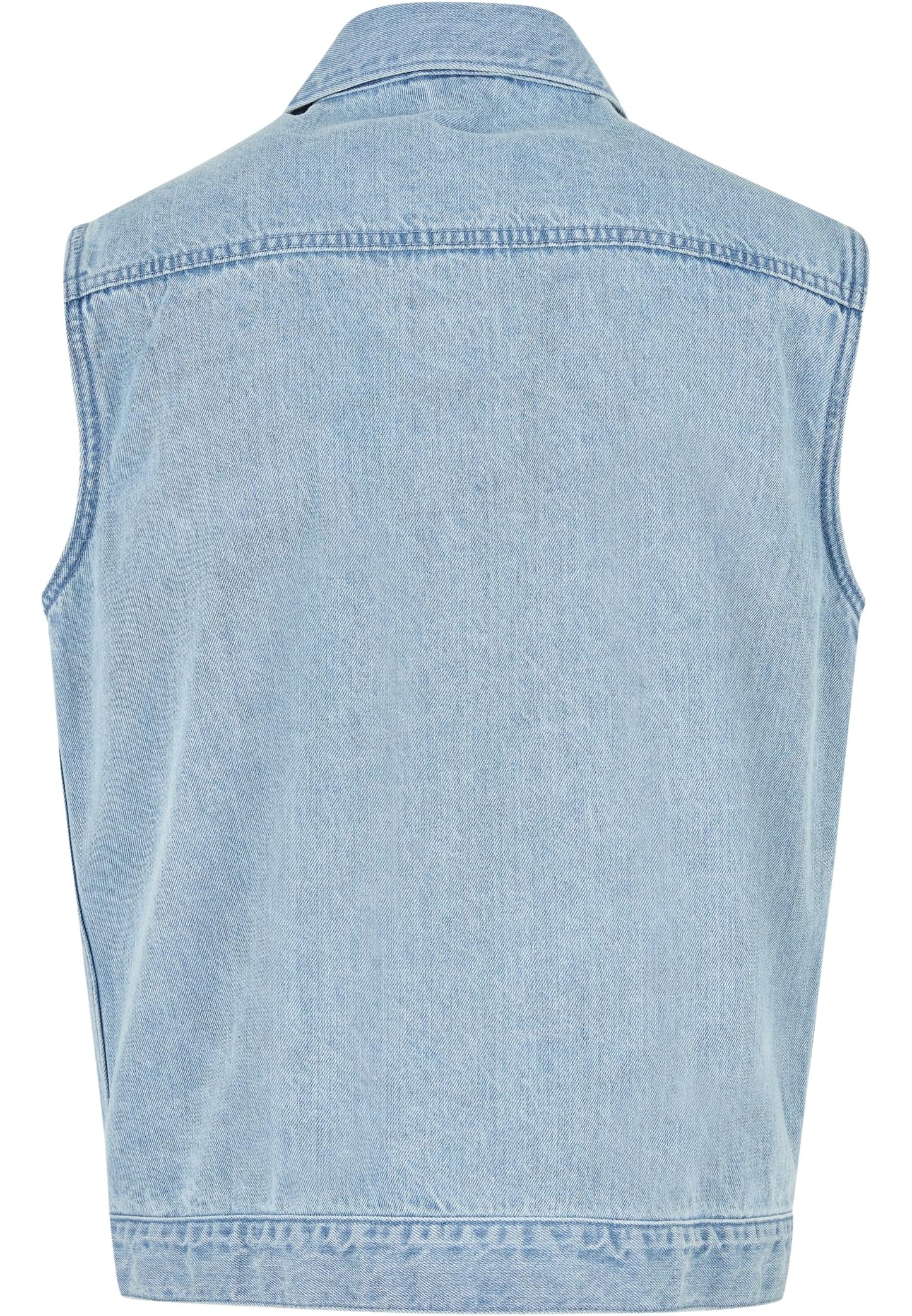 Rebell Jeansväst urban ljus jeansväst unisex
