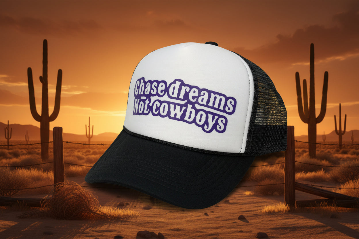 Rebell keps chase dreams not cowboys