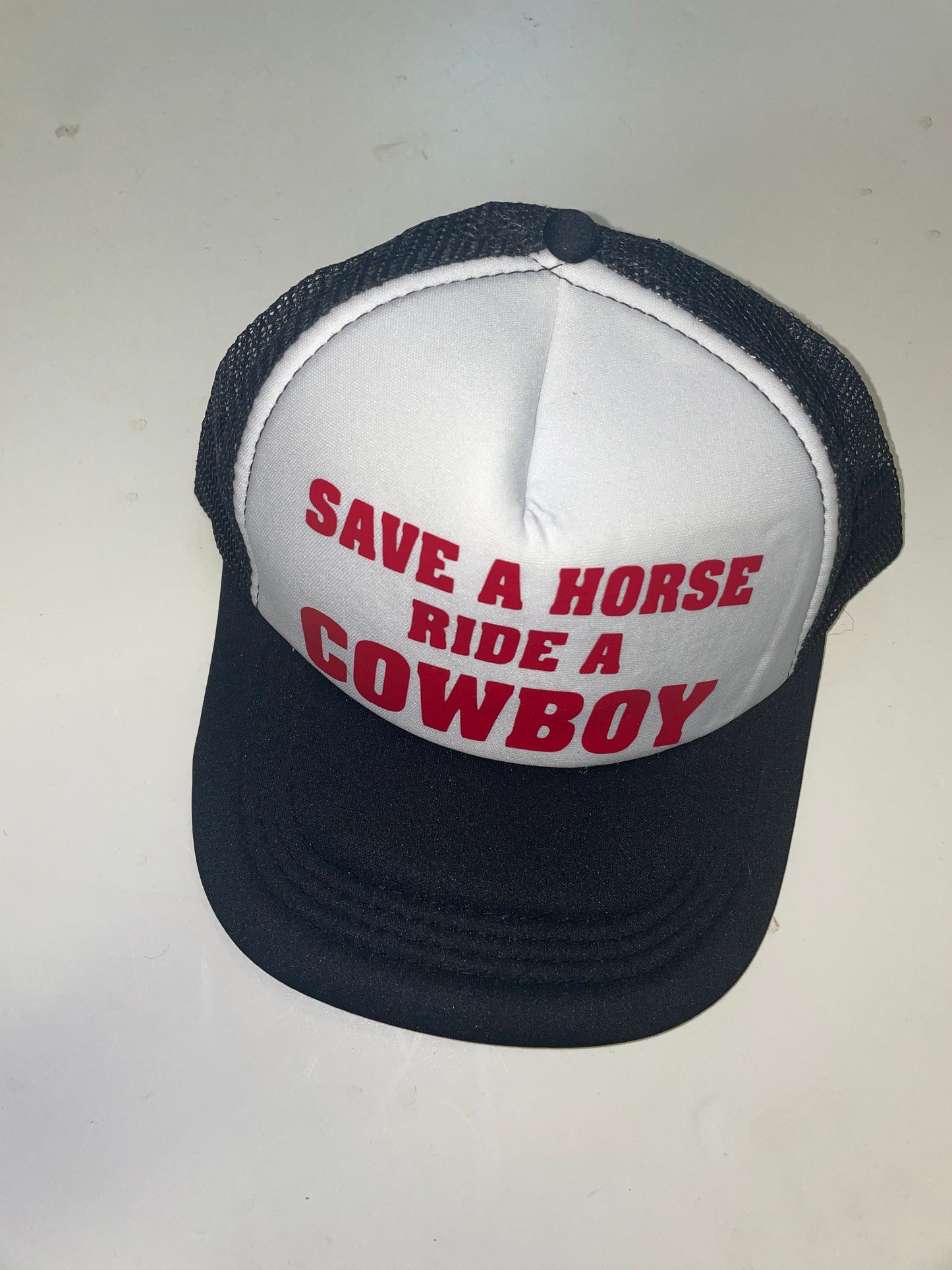 Rebell keps trucker save a horse unisex
