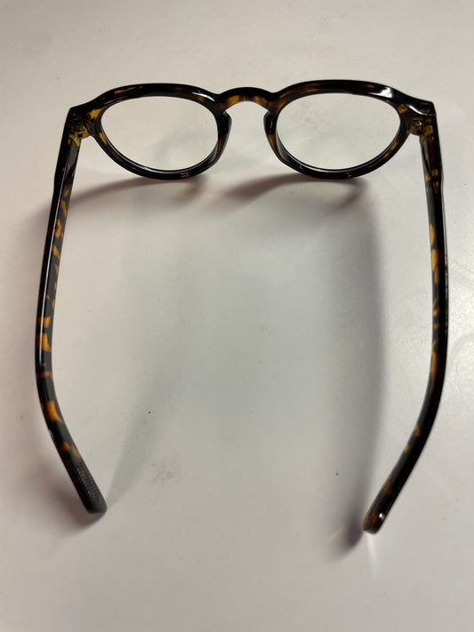 Rebell solglasögon runda /leopard unisex