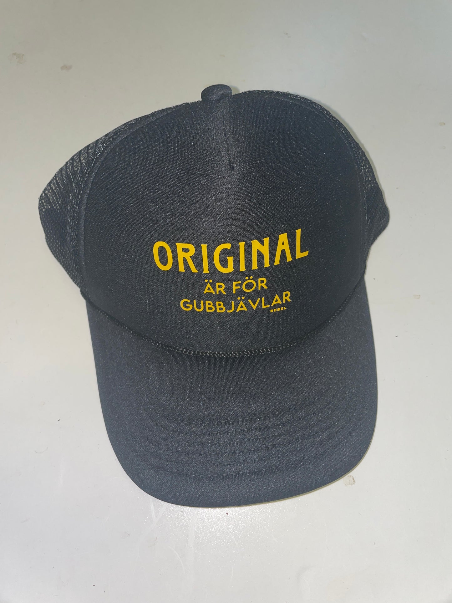 Rebell keps trucker gubbjävlar unsiex