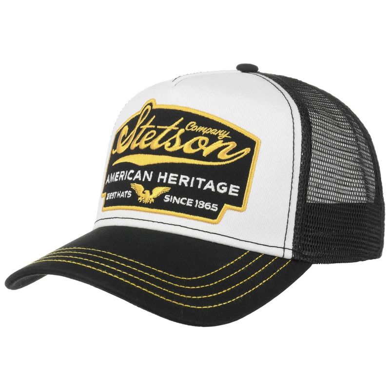 Stetson Trucker Keps American Heritage Black