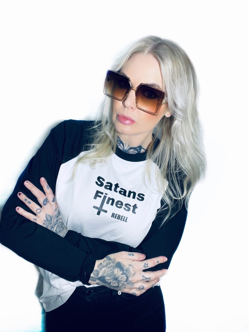 Rebell baseball satans finest unisex