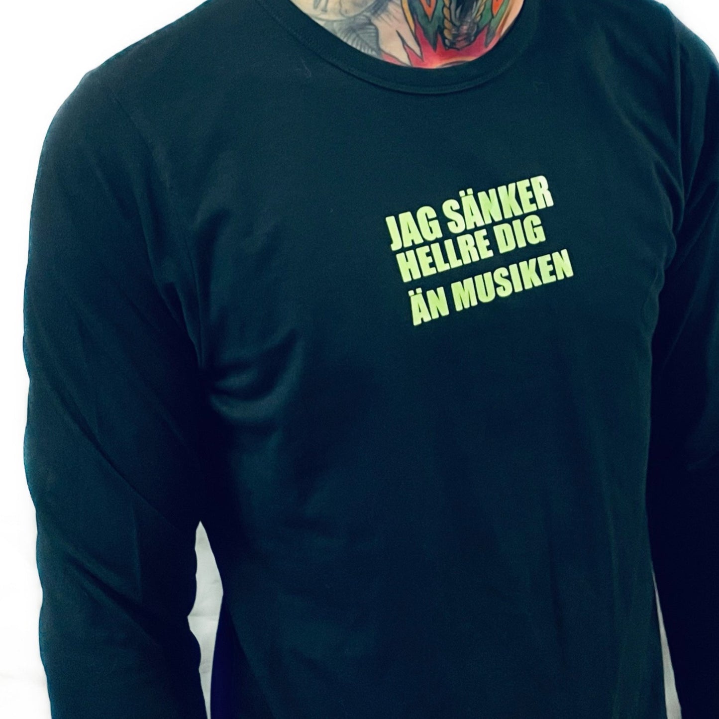 Rebell Tshirt jag sänker hellre dig tryck unisex