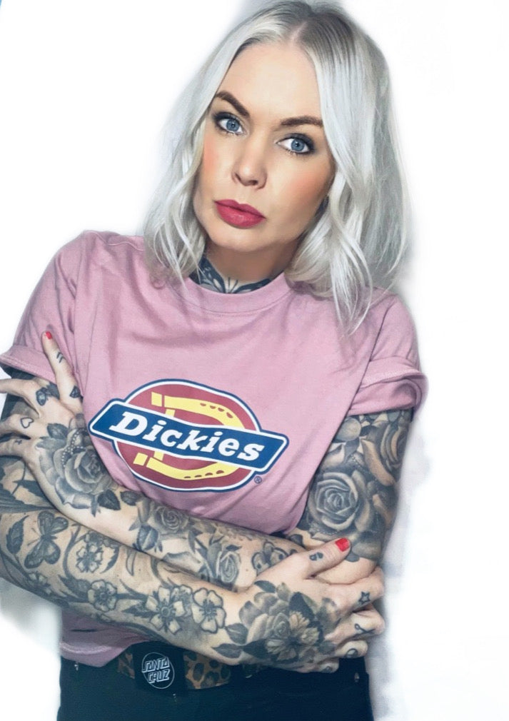 Dickies bas Tshirt rosa unisex