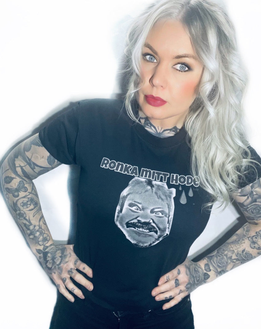 Rebell Eddie tshirt ronka mitt hode unisex