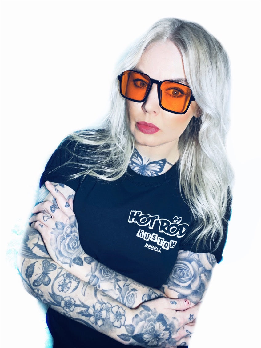 Rebell hotrod svart unisex