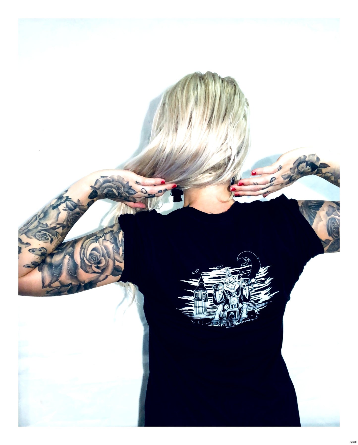Bc Tshirt Werewolves Of London svart T-shirt