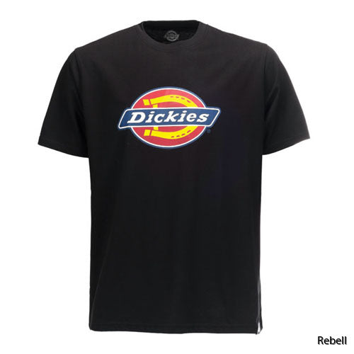Dickies tshirt svart bas horseshoe unisex