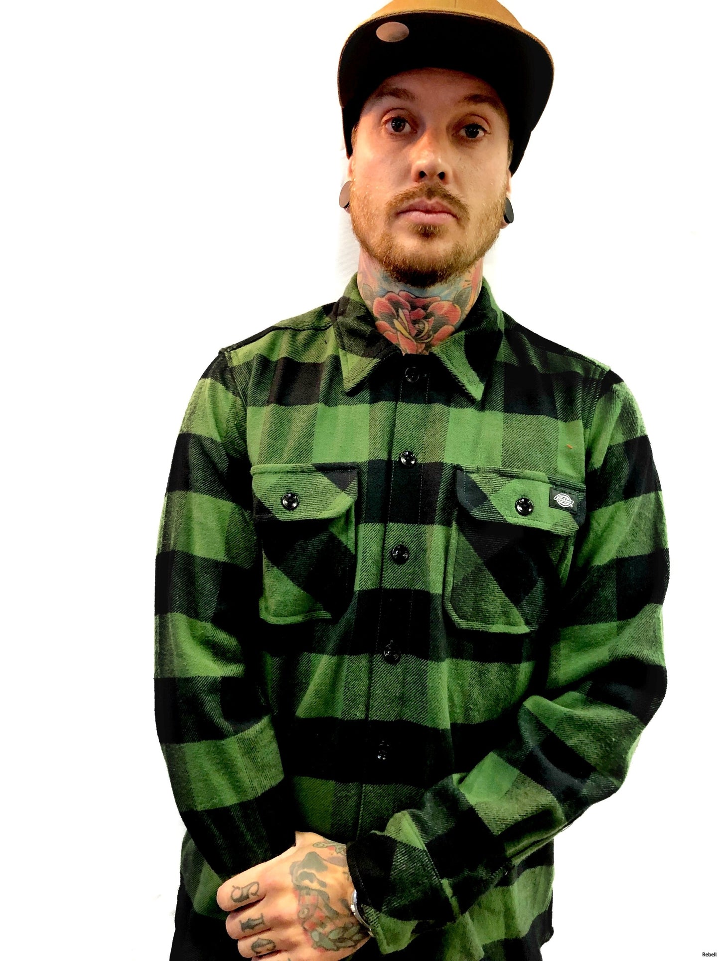 Dickies Flanell Sacramento Pine green unisex