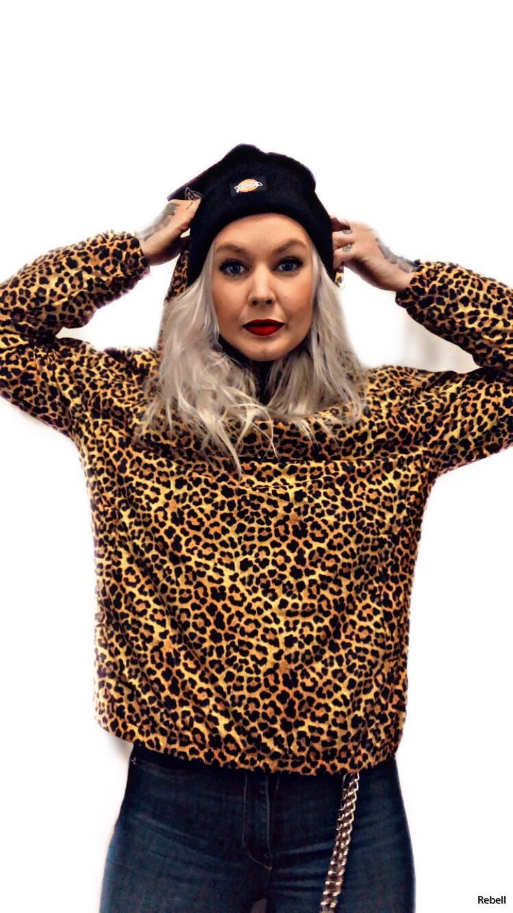 urbanclassic vind jacka Leopard dammodell