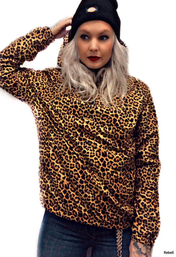 urbanclassic vind jacka Leopard dammodell