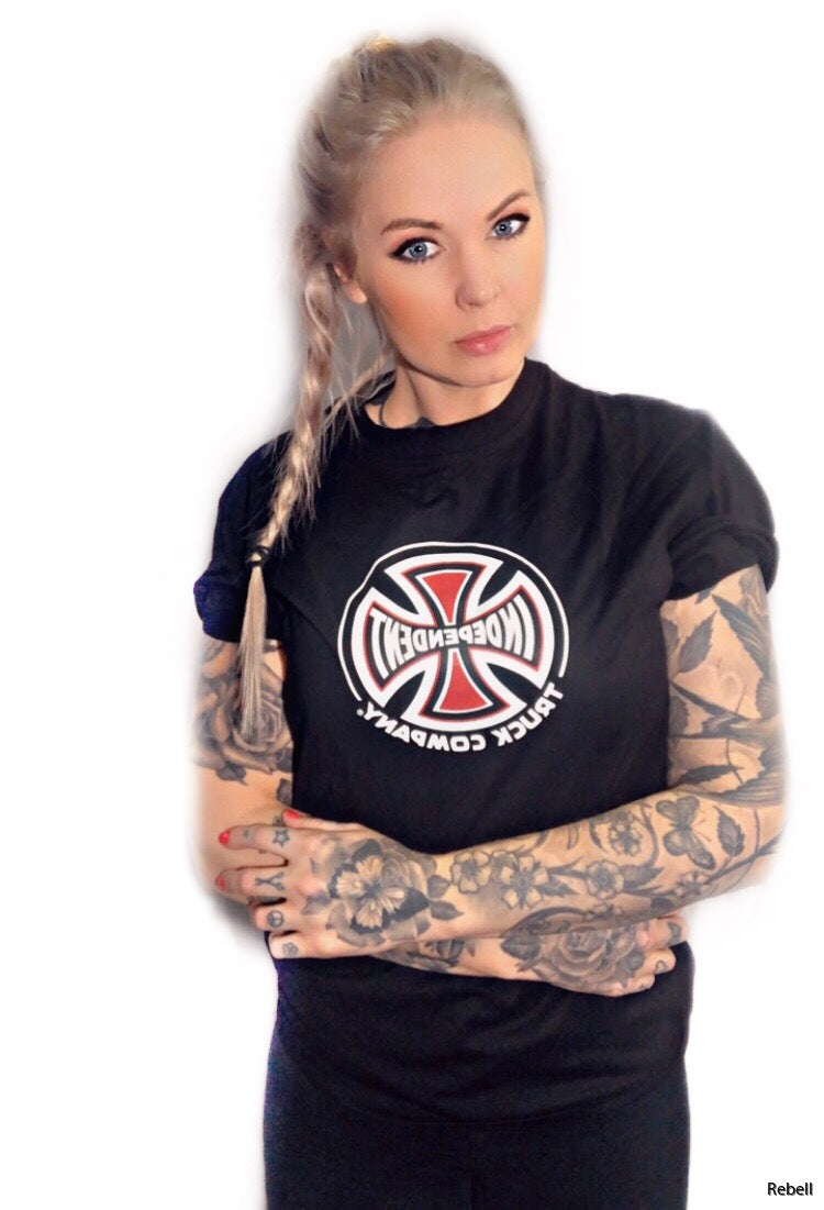 Independent Tshirt svart orginal bas unisex