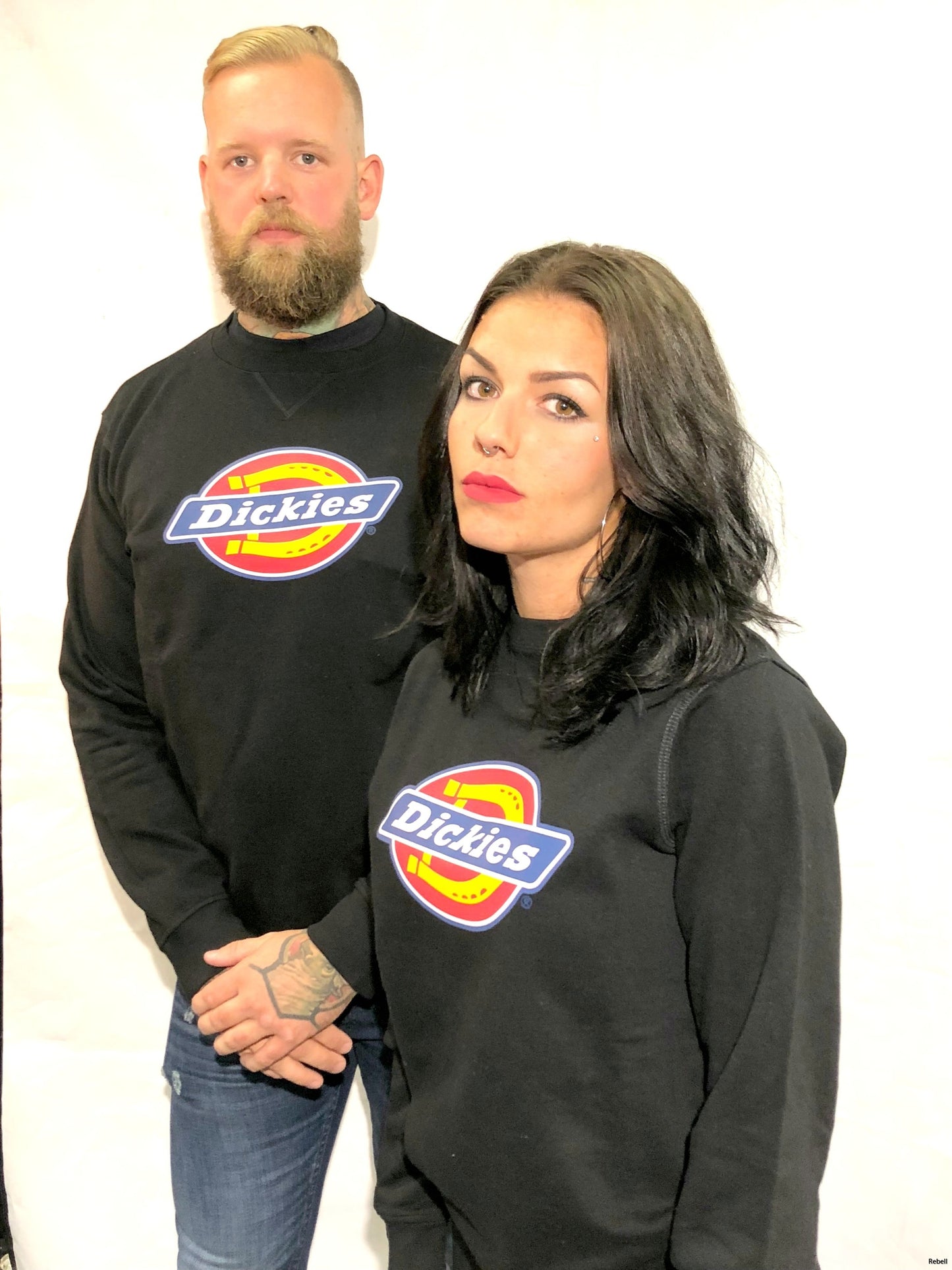 Dickies Pittsburgh tjocktröja svart nyhet unisex