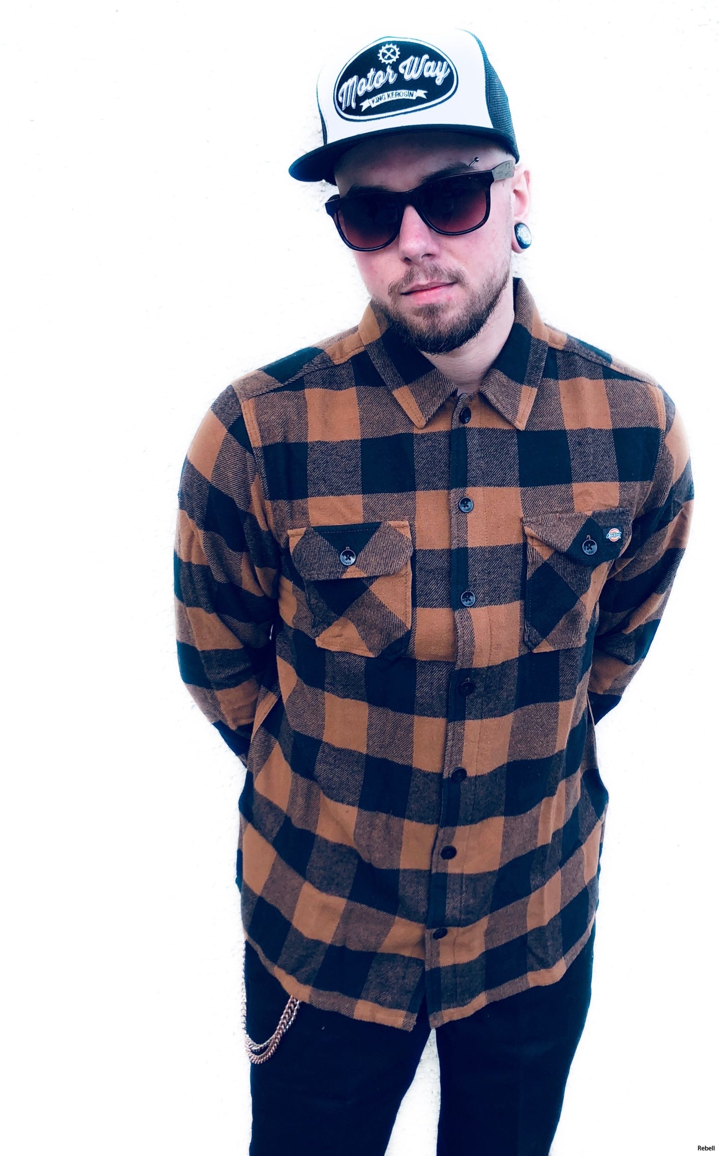 Dickies Flanell Sacramento BrownDuck unisex