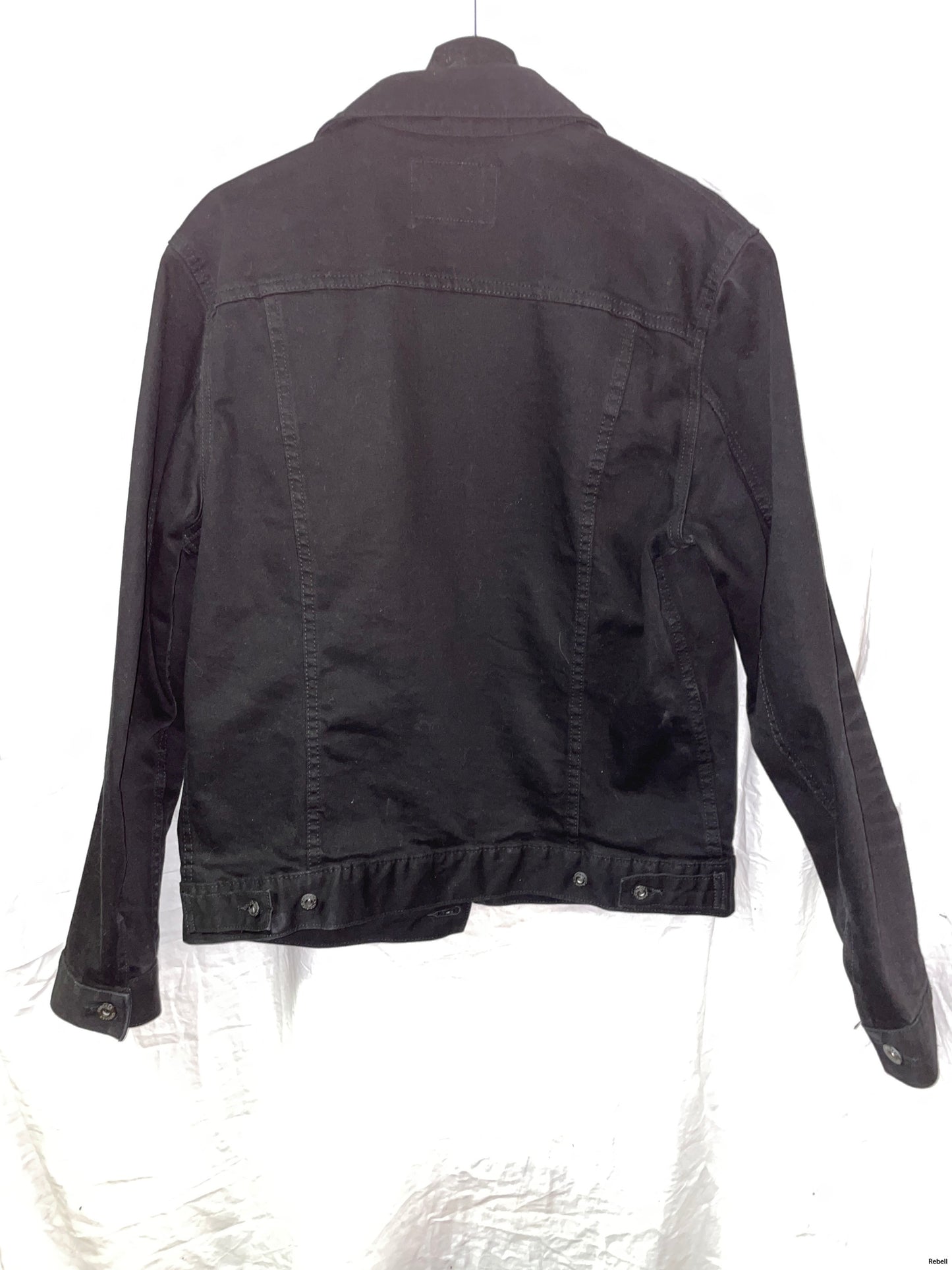Junk svart jeansjacka Crocker M